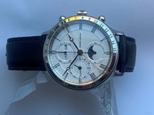 Georg Jensen Bonfils model 382 triple date moonphase calendar chronograph